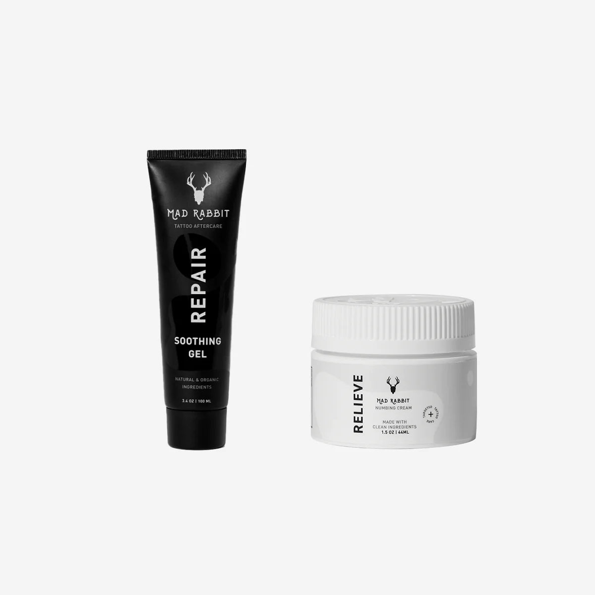 Mad Rabbit New Tattoo Set- Numbing Cream & Soothing Gel