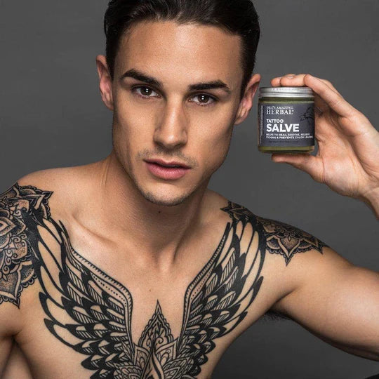 Ora's Amazing Herbal - Tattoo Salve, Natural Tattoo Aftercare